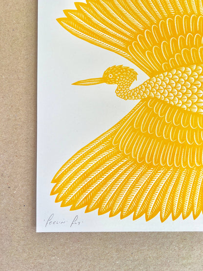 Feelin' Fly - A3 size Print - by Strangford
