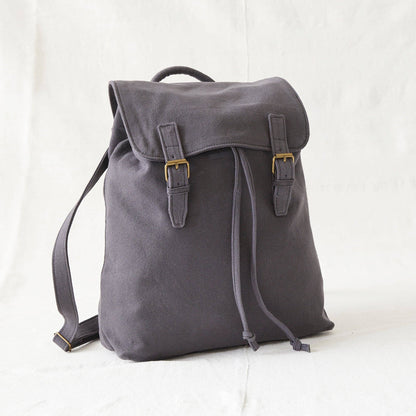 AURA QUE - LAKSHYA Unisex Vegan Canvas Backpack