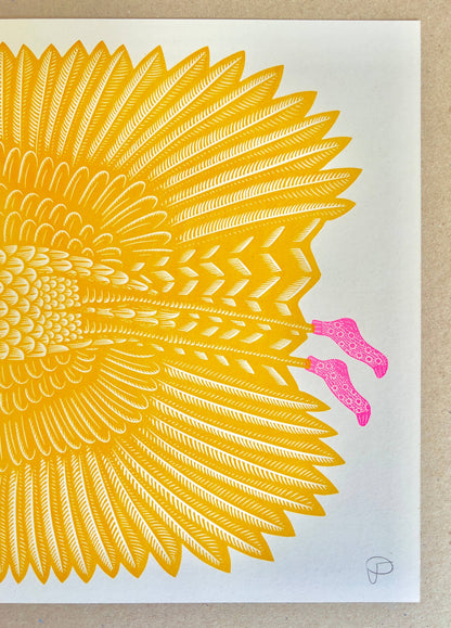 Feelin' Fly - A3 size Print - by Strangford