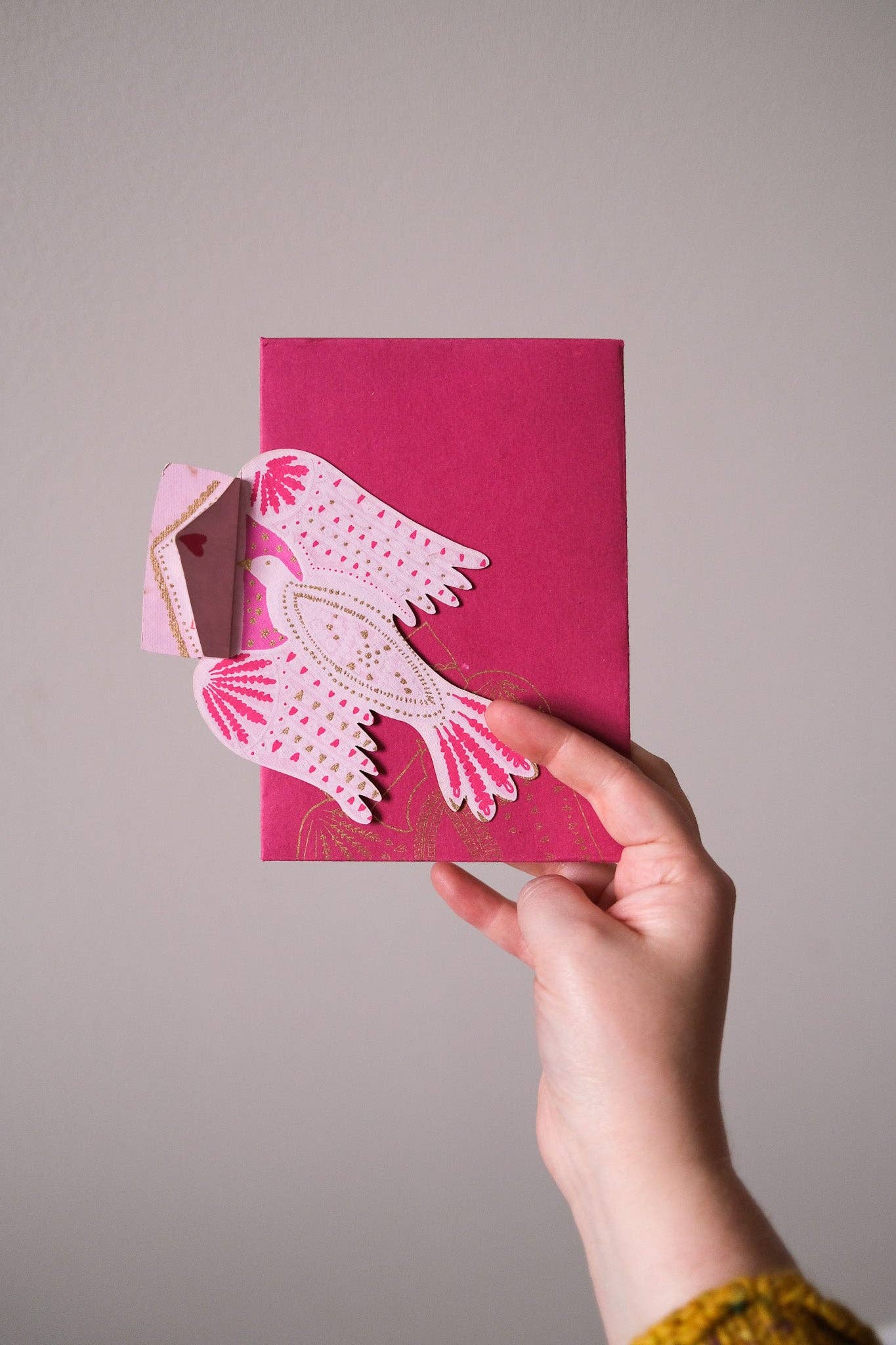 Love Letter Bird Greeting Card - by East End Press