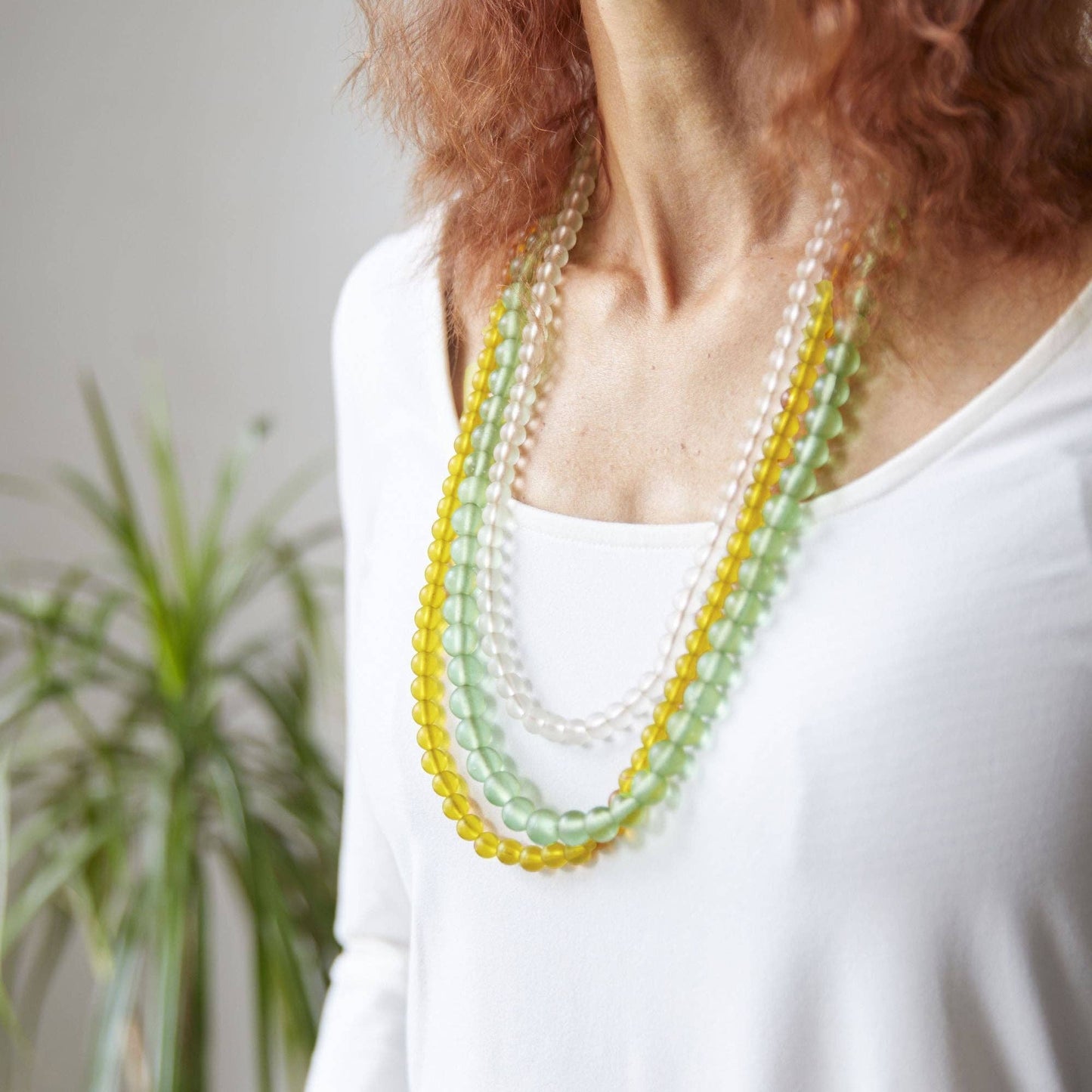 AURA QUE - JANGALI CLASSIC Recycled Glass Bead Jewellery