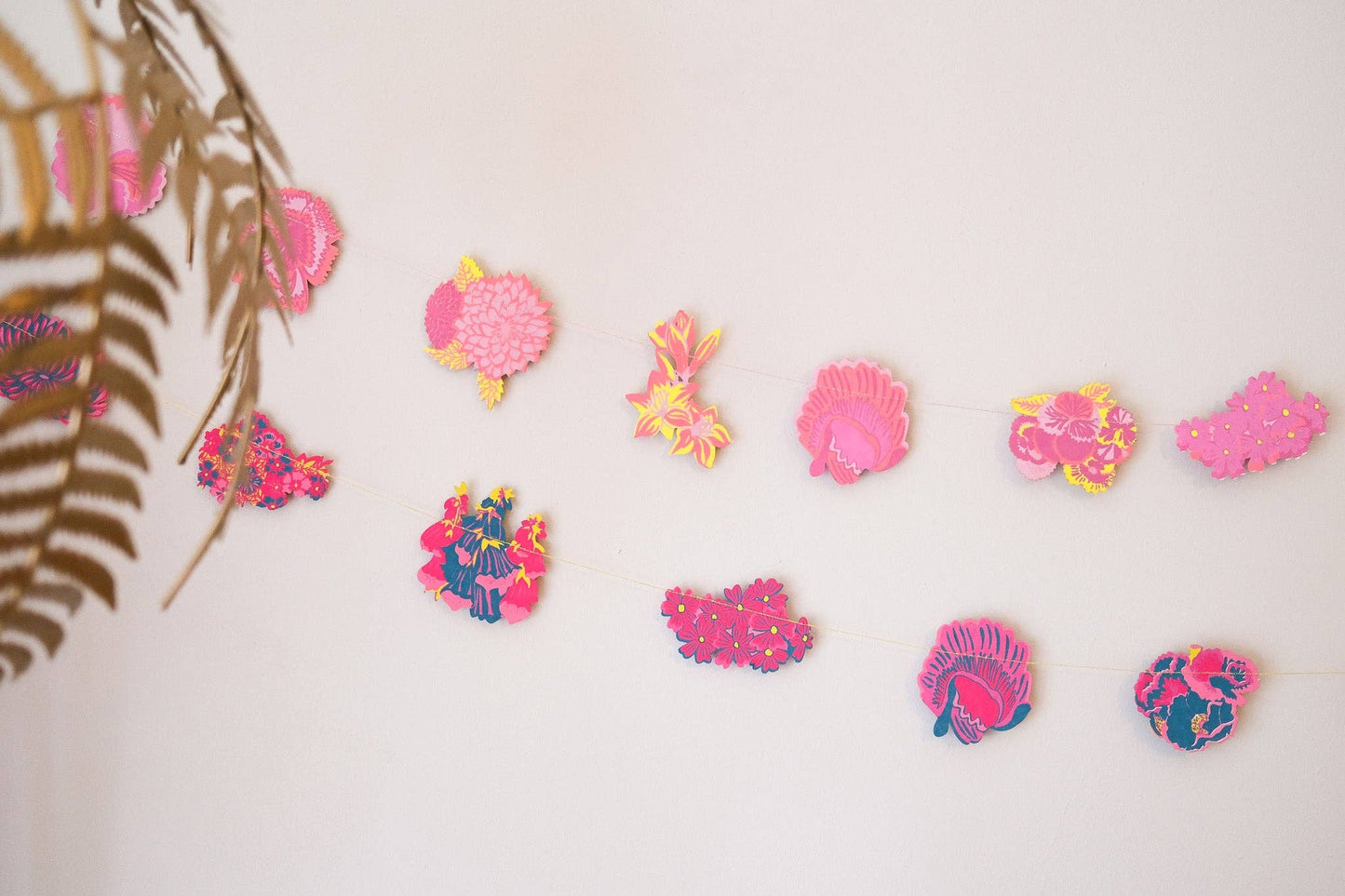 Spring Garden Sewn Garland - by East End Press