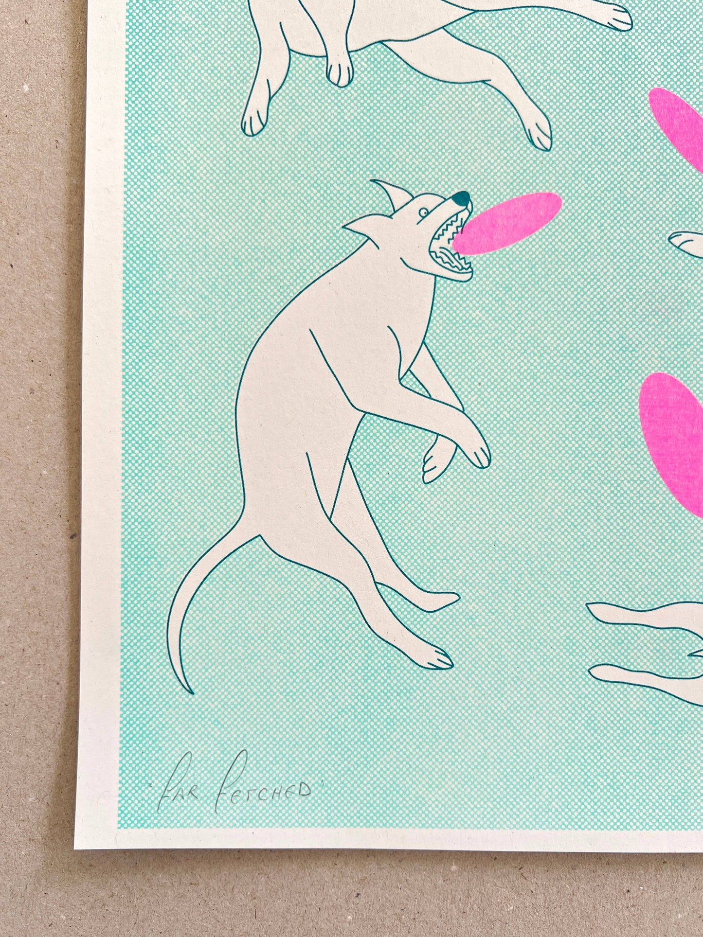 Far Fetched - A3 Size Print - by Strangford