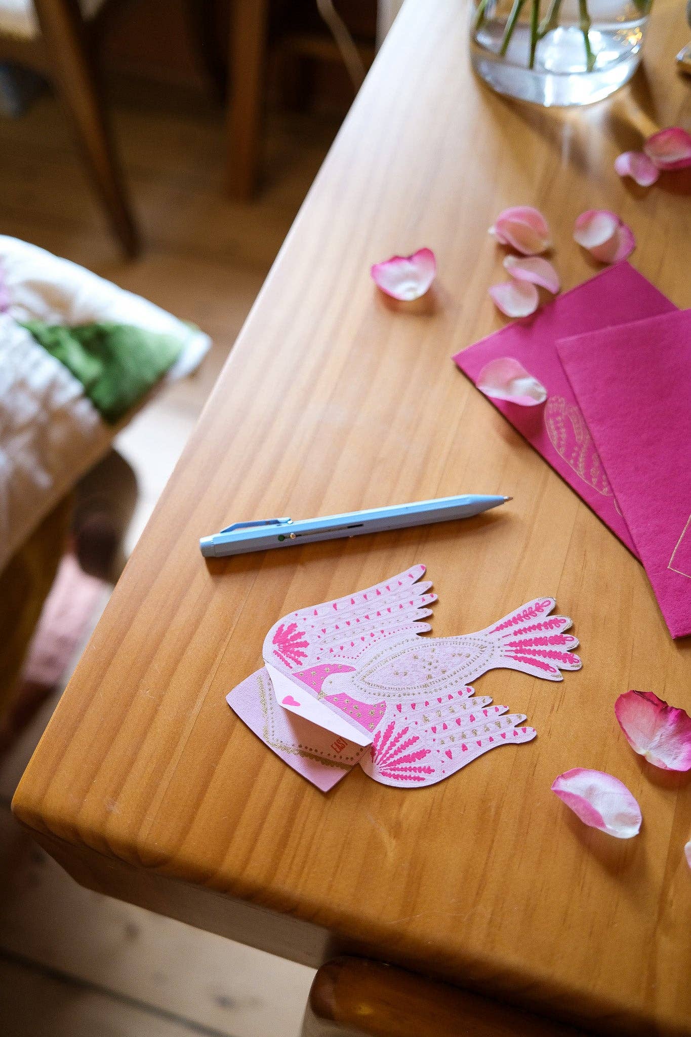 Love Letter Bird Greeting Card - by East End Press