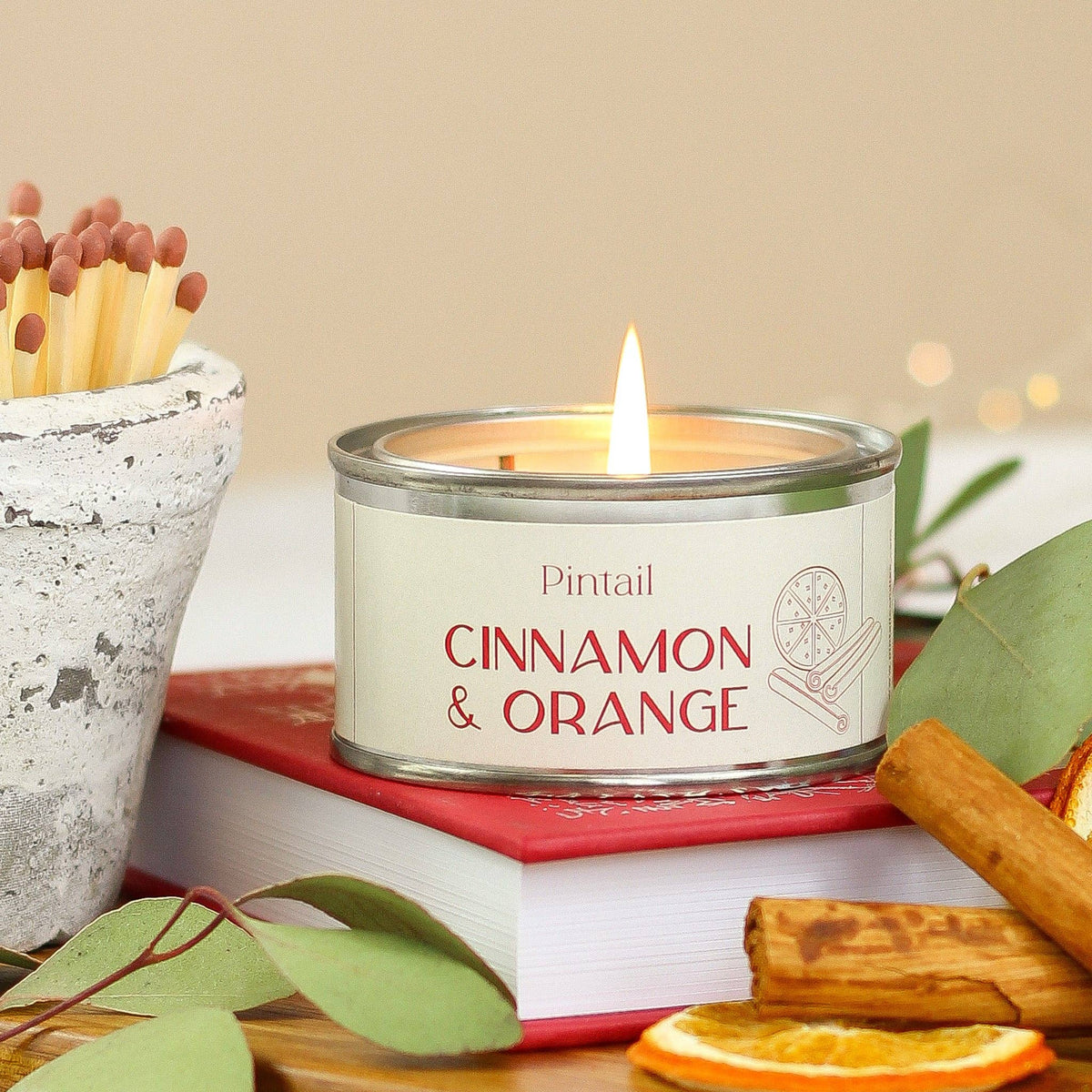 Pintail Candles | Avalon Home - Cinnamon & Orange Paint Pot