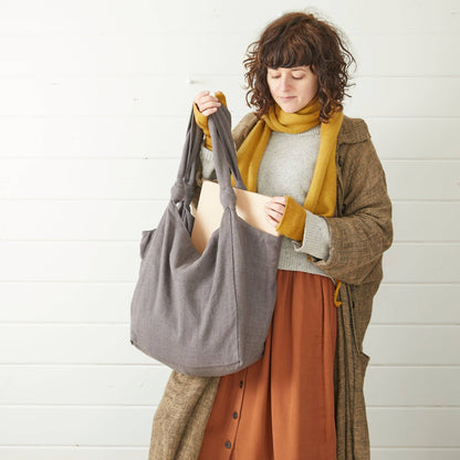 AURA QUE - JOGI Vegan Cotton Everyday Shoulder Bag