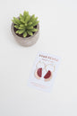 geometric Statement Earrings by Luna Design